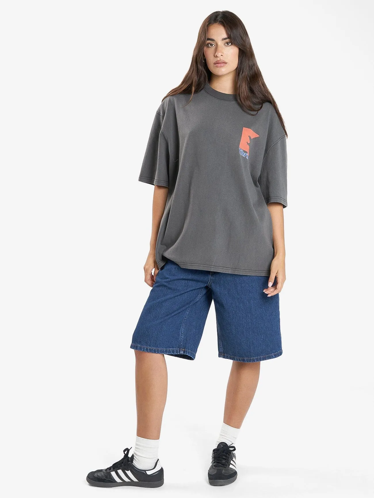 United Front Oversized Tee - Merch Black sold by Thrills product image thumbnail 5