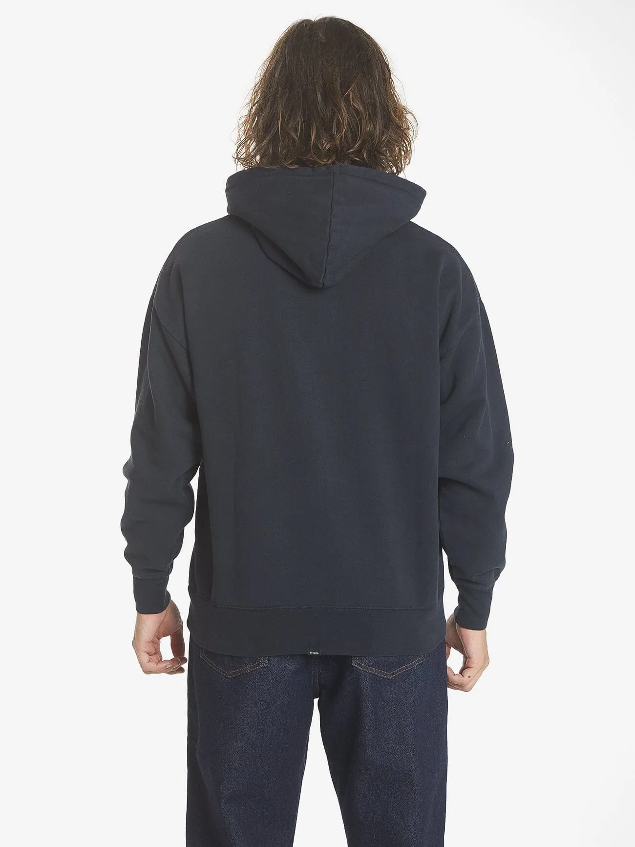 Throttle Slouch Pull On Hood - Twilight Black sold by Thrills product image thumbnail 2