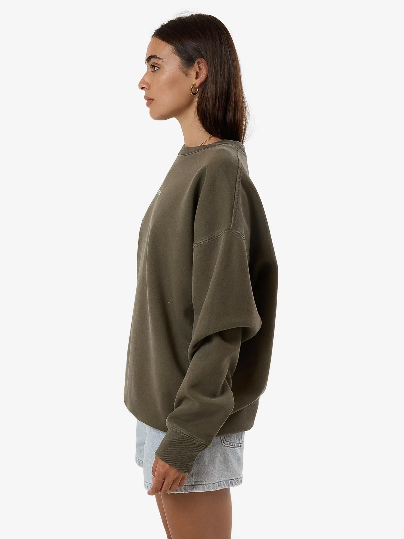 Minimal Thrills Slouch Crew - Tarmac sold by Thrills product image thumbnail 3