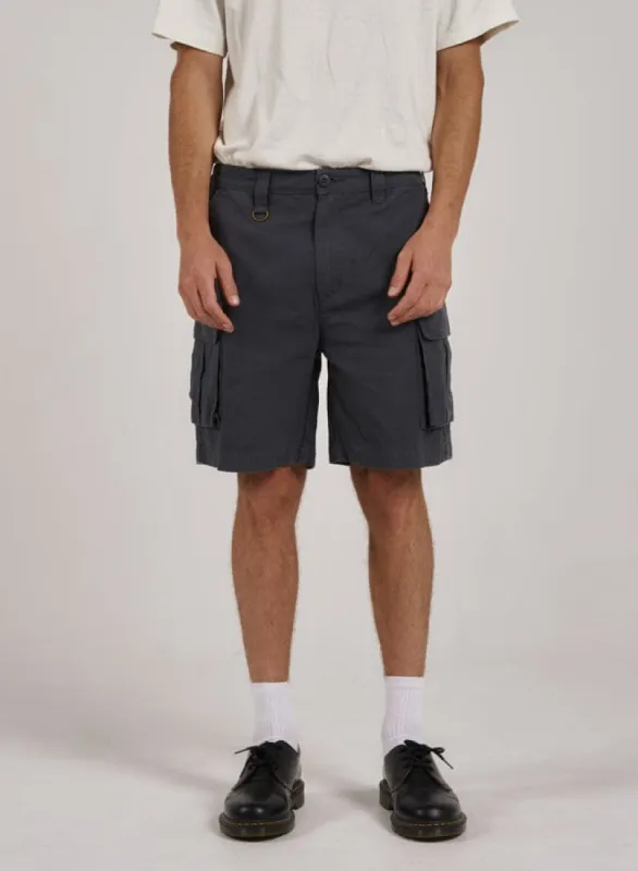 Century Slacker Cargo Short - Dark Slate made by Thrills