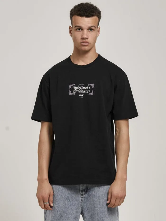 Future Guidance Oversize Fit Tee - Black sold by Thrills