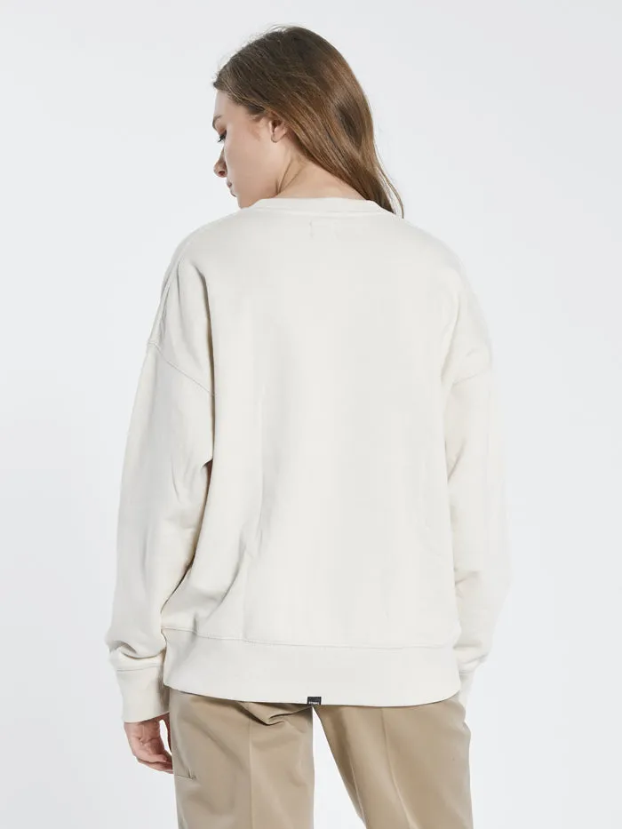 Spiritual Healing Slouch Crew - Unbleached sold by Thrills product image thumbnail 2