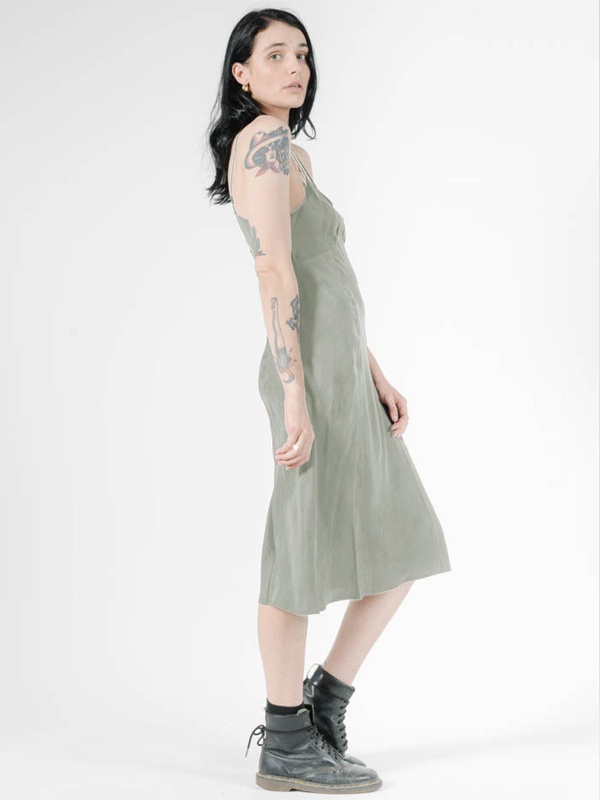Chateau Slip Dress - Desert Sage sold by Thrills product image thumbnail 3