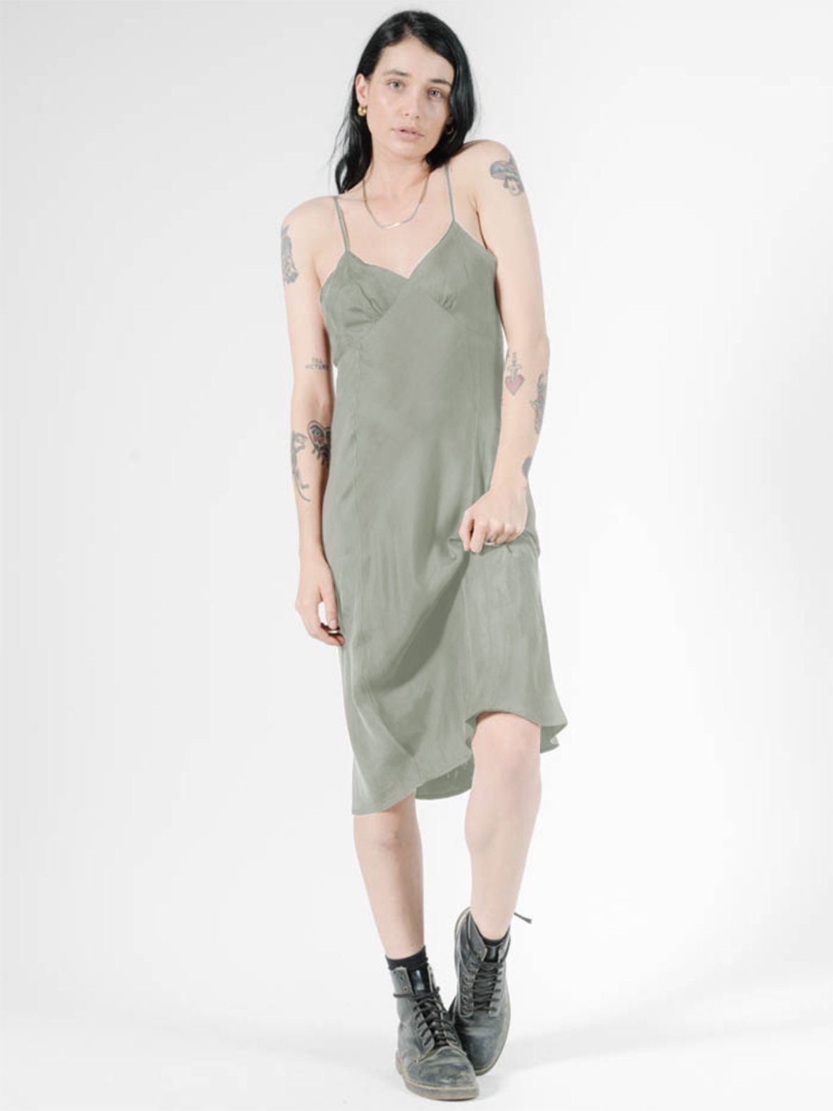 Chateau Slip Dress - Desert Sage sold by Thrills product image thumbnail 4