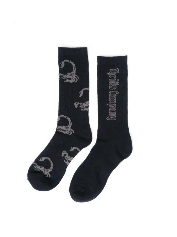 Doomed 2 Pack Sock - Black-Tarmac sold by Thrills