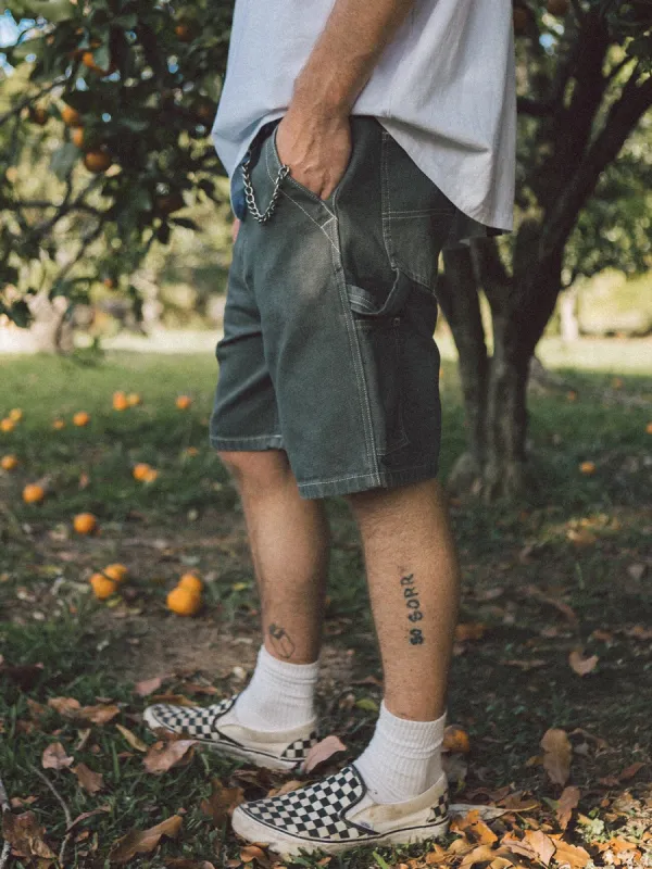 Rise Above Carpenter Short - Dusty Olive sold by Thrills