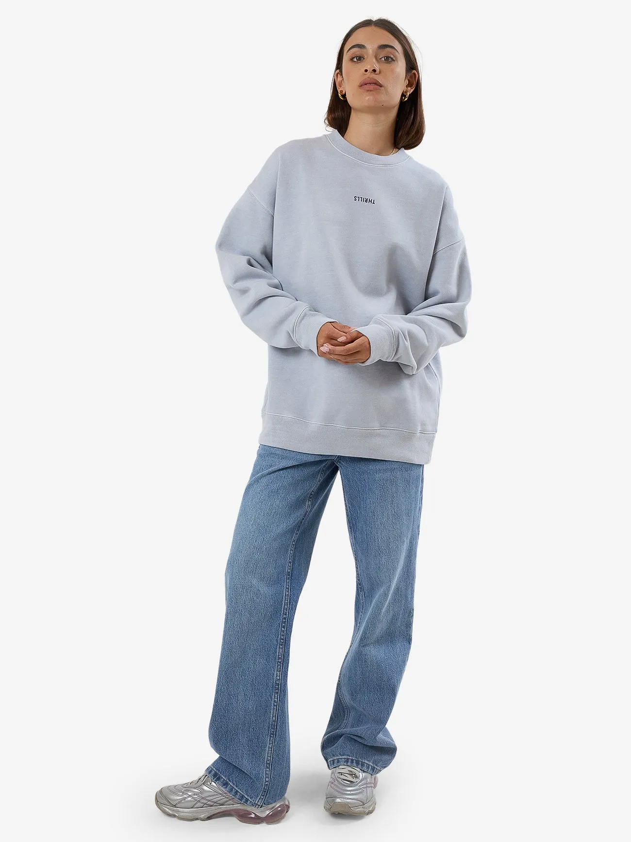 Minimal Thrills Slouch Crew - Iceberg sold by Thrills product image thumbnail 5