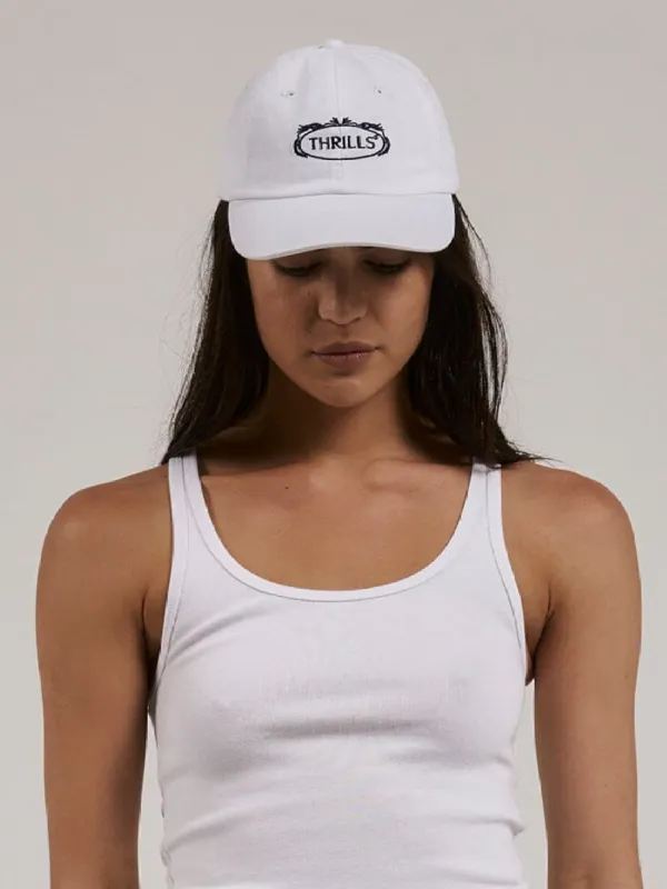 Coat Of Thrills 6 Panel Cap - White sold by Thrills