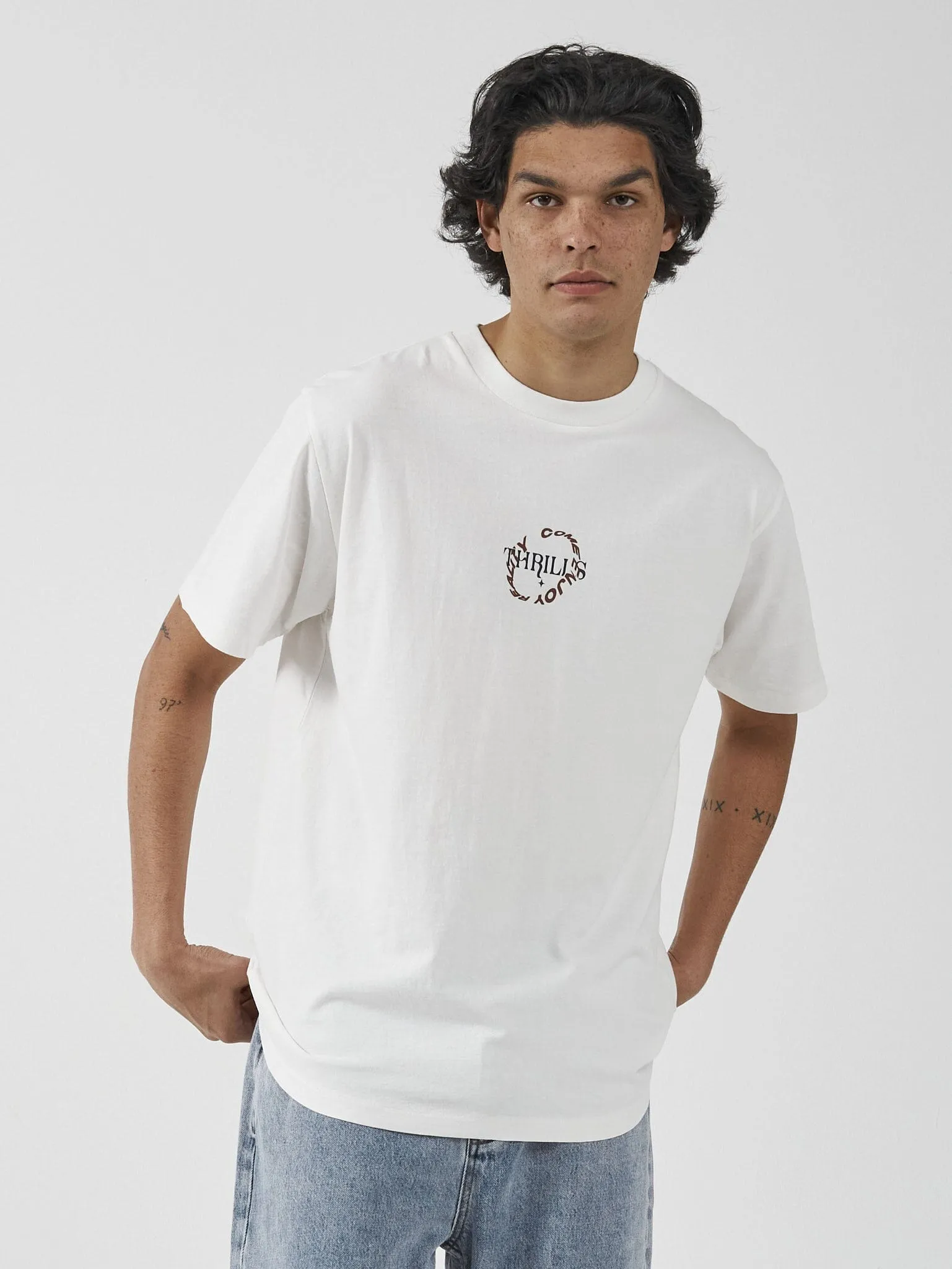 Actuality Merch Fit Tee - Tofu sold by Thrills product image thumbnail 4