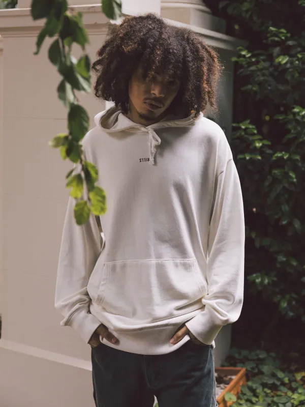 Minimal Slouch Pull On Hood - Tofu sold by Thrills