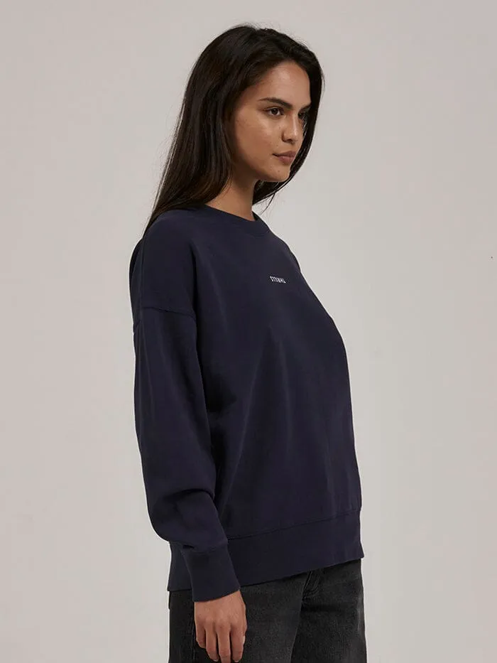 Minimal Thrills Slouch Crew - Station Navy sold by Thrills product image thumbnail 3