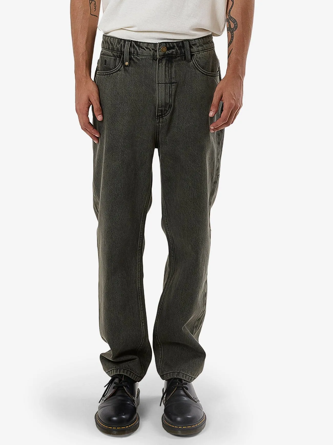 Slacker Denim Jean - Tarmac sold by Thrills