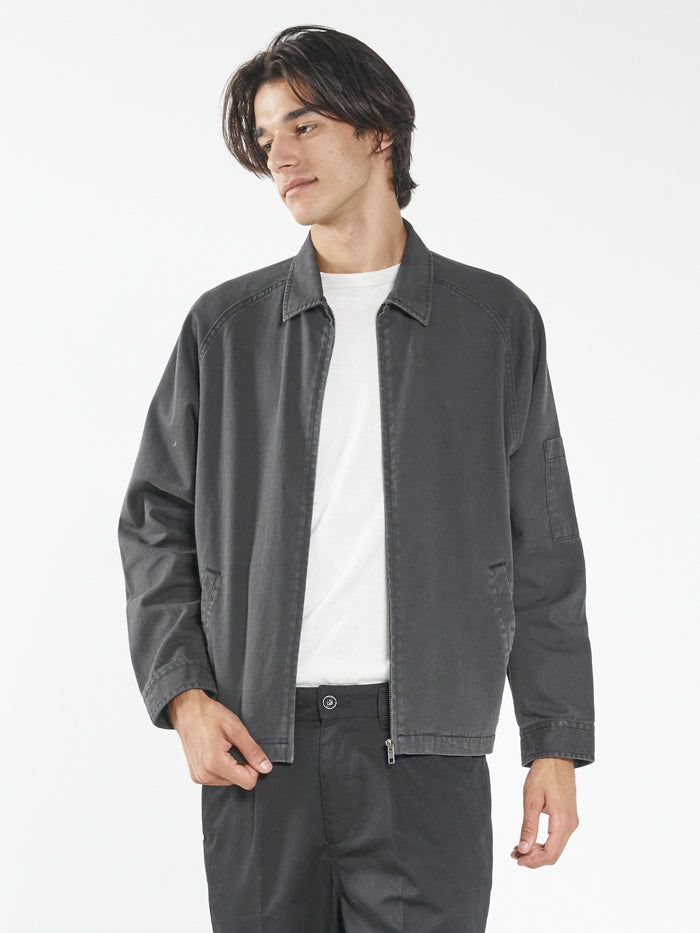 Minimal Thrills Work Jacket - Merch Black sold by Thrills