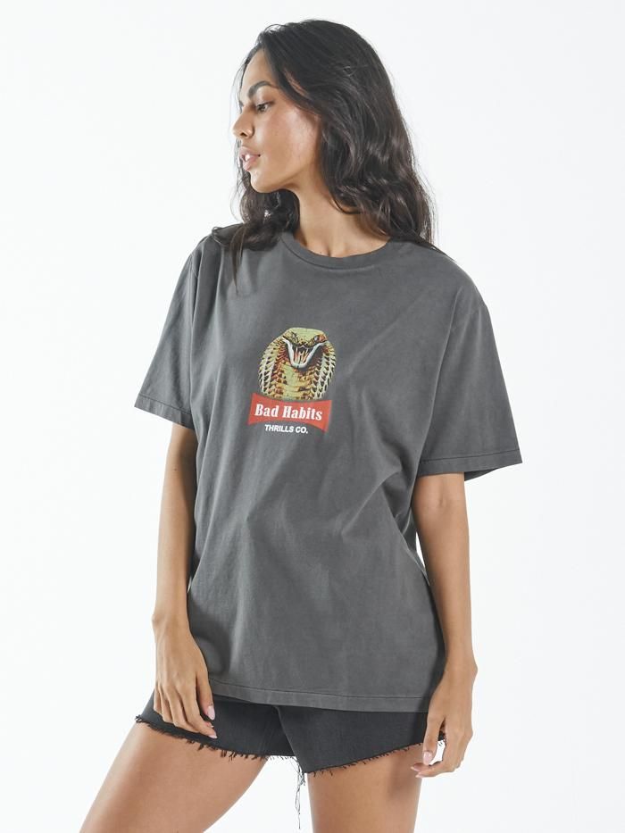 King Habits Merch Fit Tee - Merch Black sold by Thrills product image thumbnail 5