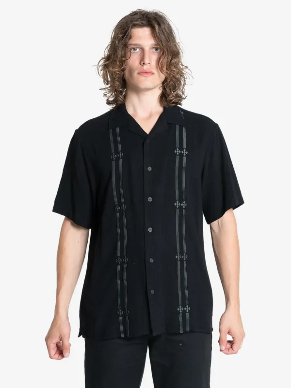 Arch Bowling Shirt - Black sold by Thrills