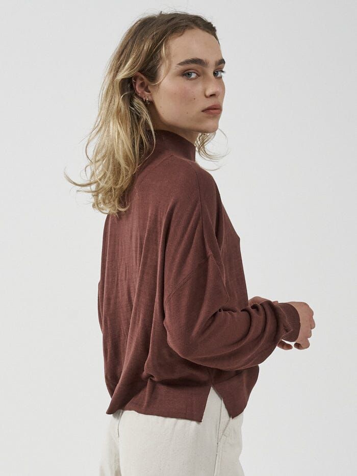 Pause Knit Pullover - Port sold by Thrills product image thumbnail 3