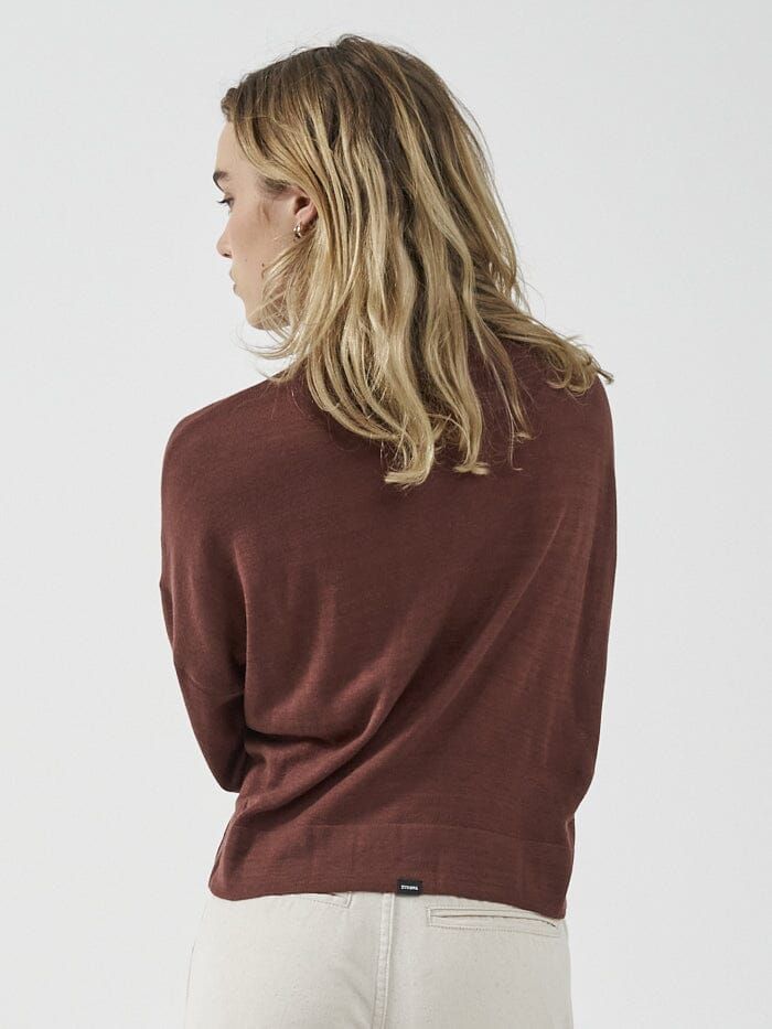 Pause Knit Pullover - Port sold by Thrills product image thumbnail 2