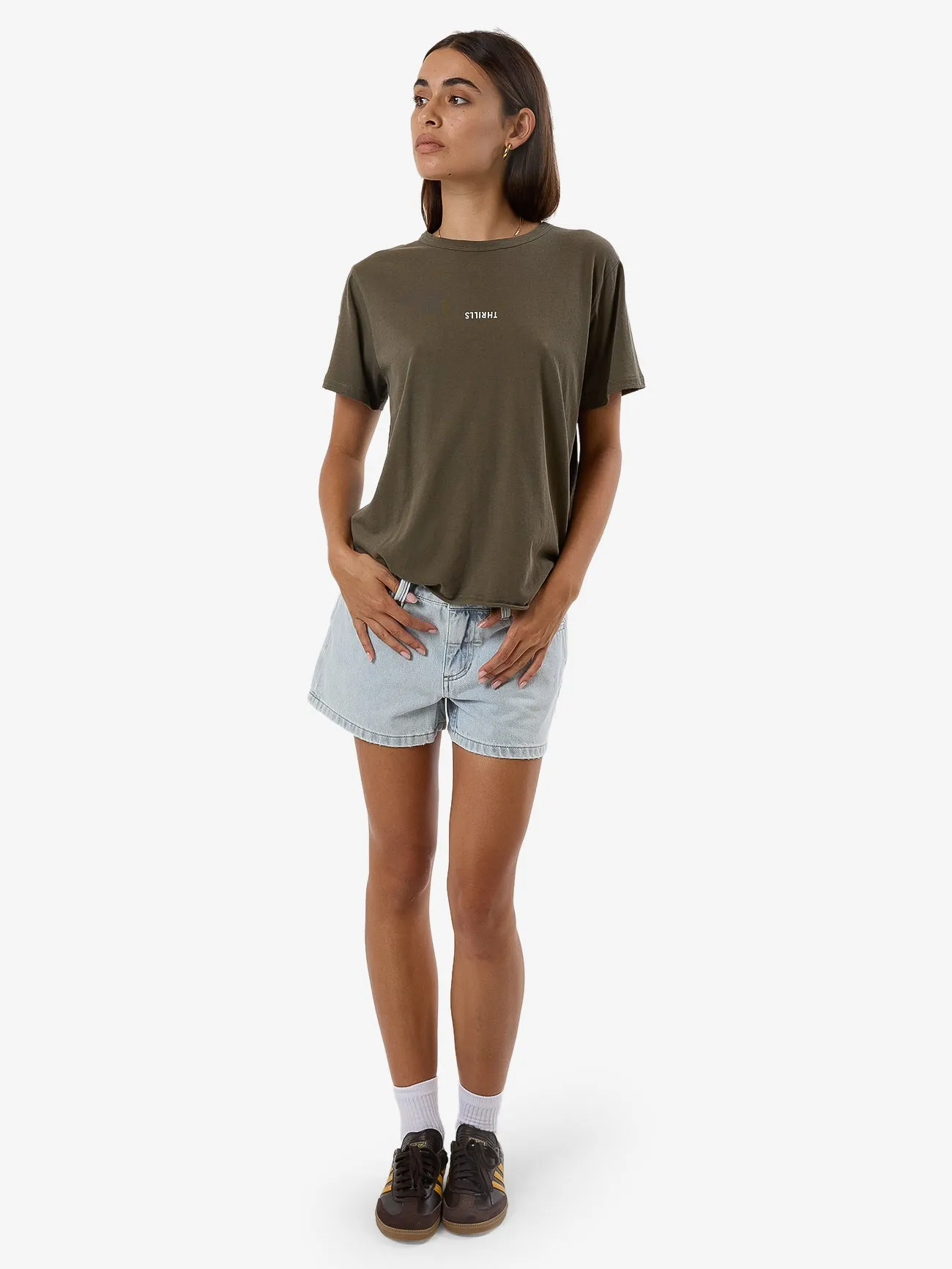 Minimal Thrills Relaxed Tee - Tarmac sold by Thrills product image thumbnail 5