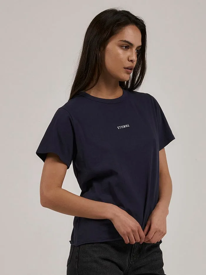 Minimal Thrills Relaxed Tee - Station Navy sold by Thrills product image thumbnail 3