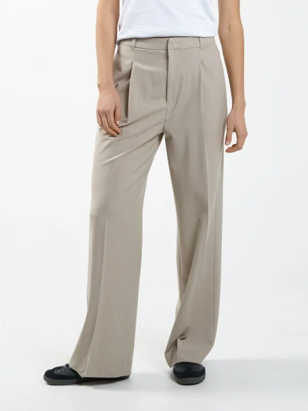 Artisan Suiting Pant - Stone sold by Thrills