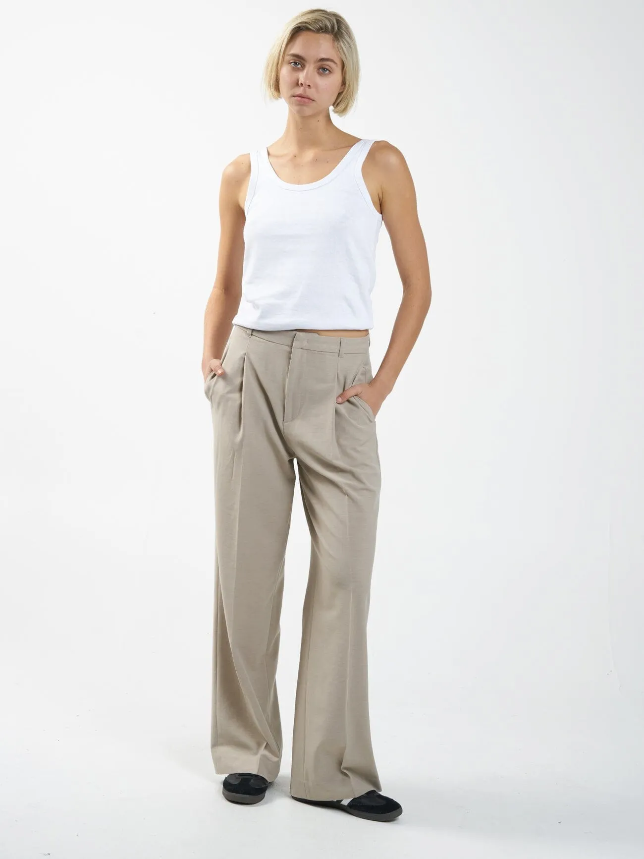 Artisan Suiting Pant - Stone sold by Thrills product image thumbnail 5
