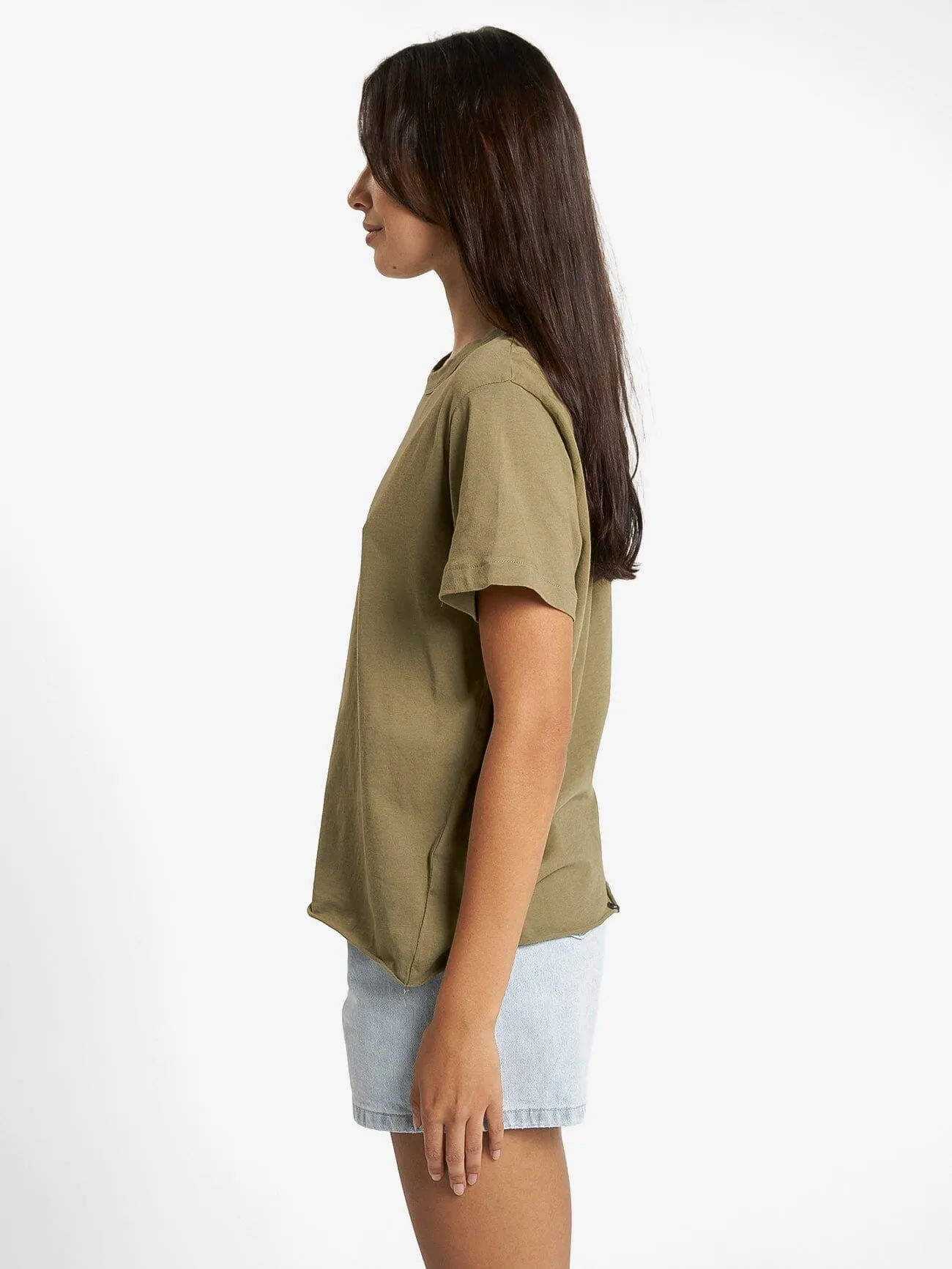Minimal Thrills Relaxed Tee - Aloe sold by Thrills product image thumbnail 3