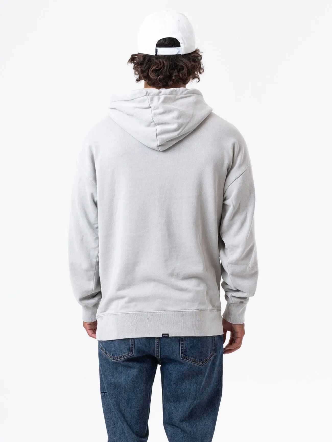 Minimal Thrills Slouch Pull On Hood - Oyster Grey sold by Thrills product image thumbnail 2