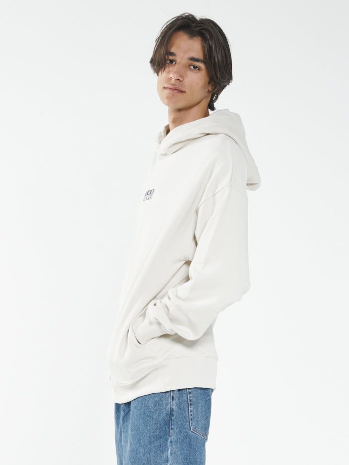 Thrills Stack Slouch Pull On Hood - Heritage White sold by Thrills product image thumbnail 3