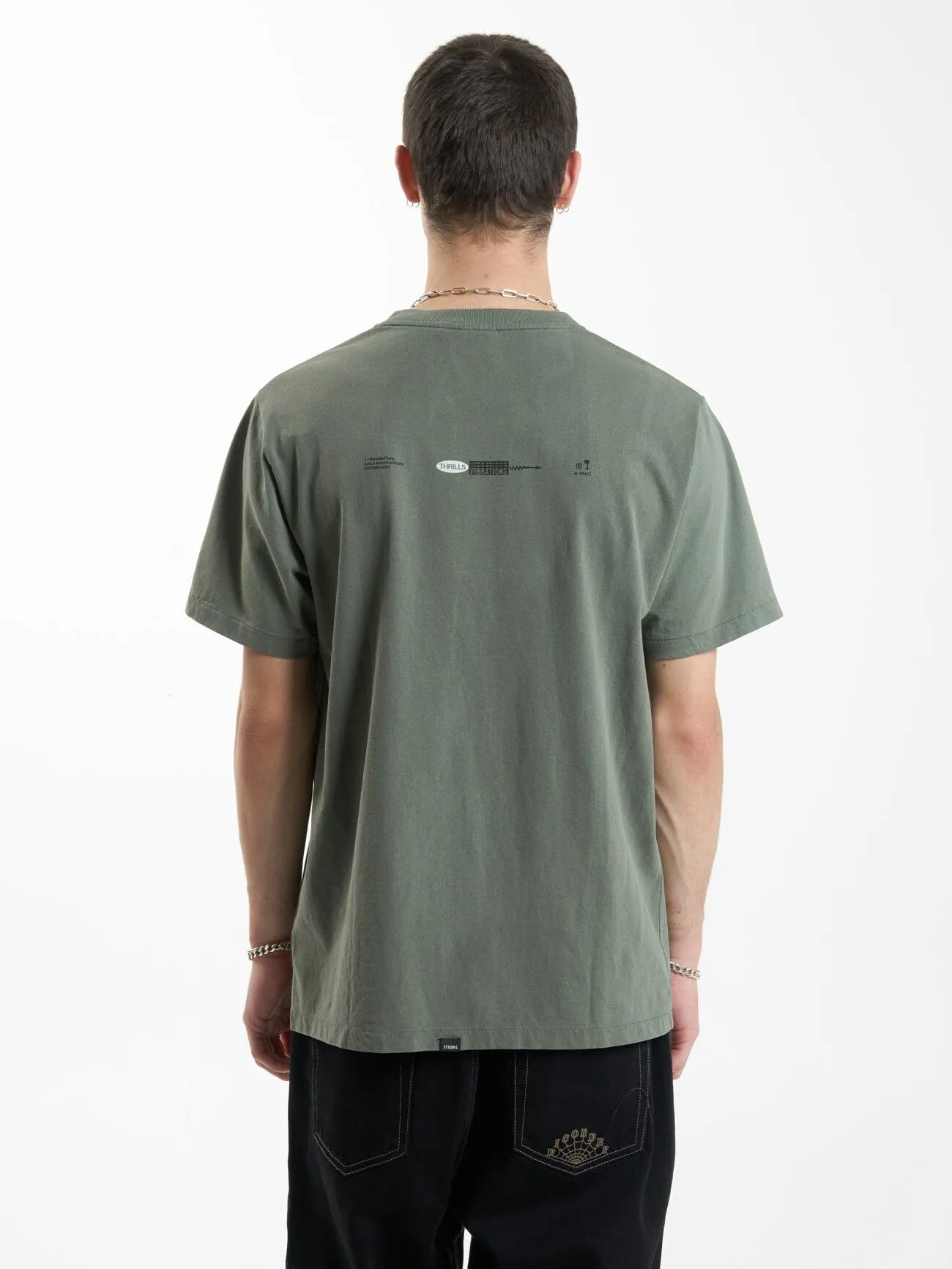 Gravitating Naturally Merch Fit Tee - Thyme sold by Thrills product image thumbnail 2