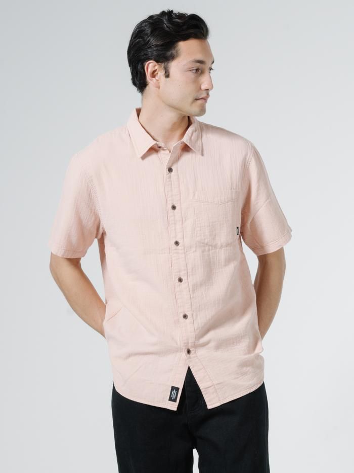 Dril Short Sleeve Shirt - Cork Fade sold by Thrills