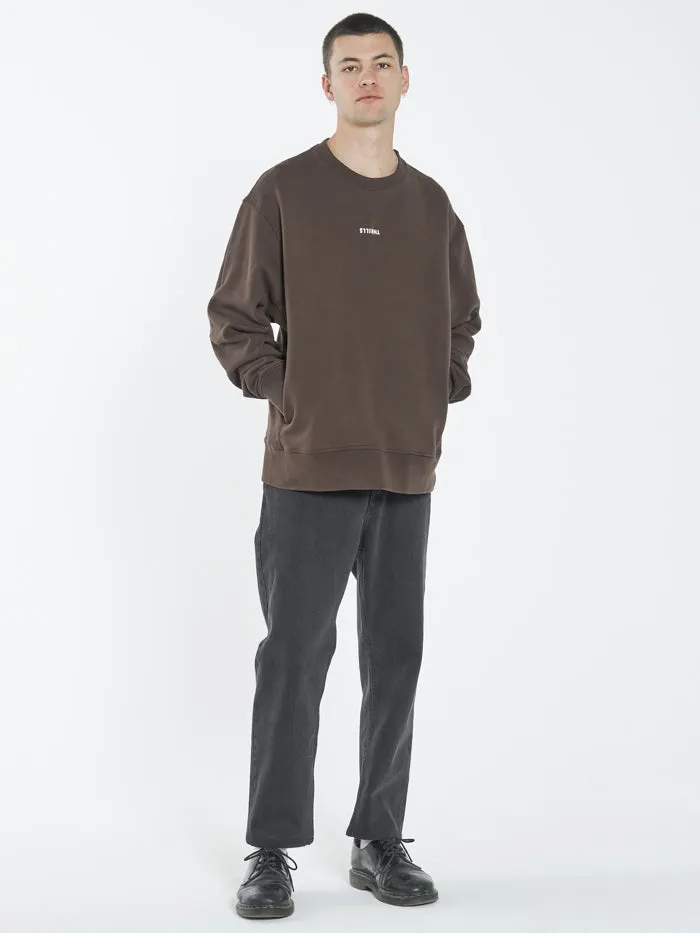 Minimal Thrills Oversize Crew - Postal Brown sold by Thrills product image thumbnail 5