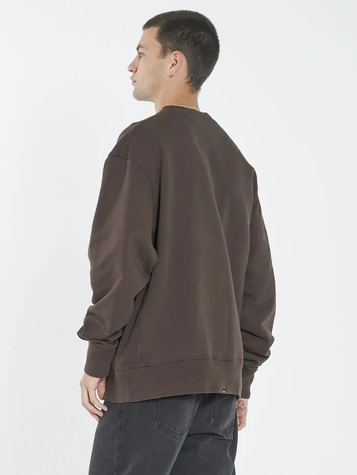 Minimal Thrills Oversize Crew - Postal Brown sold by Thrills product image thumbnail 3