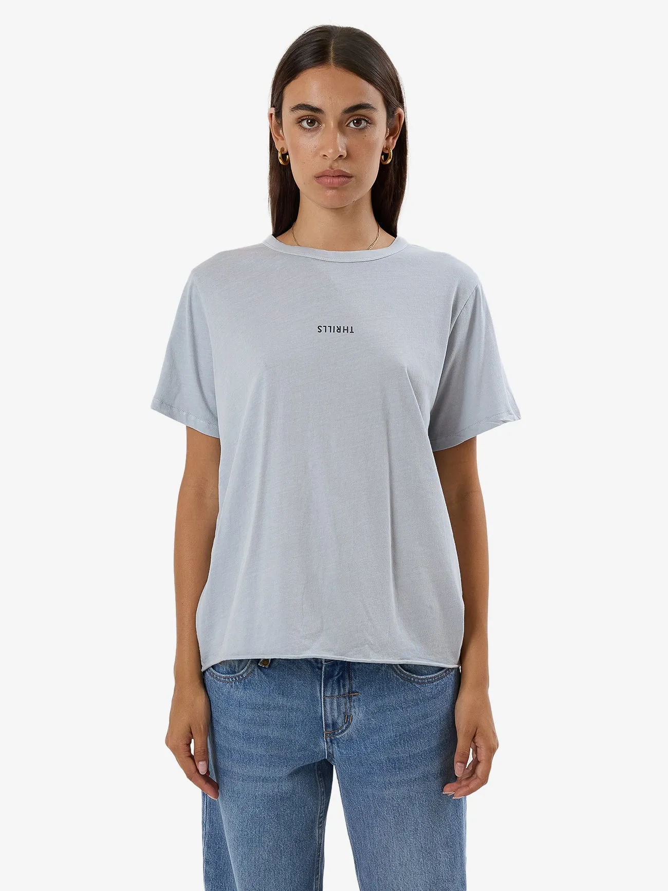 Minimal Thrills Relaxed Tee - Iceberg sold by Thrills