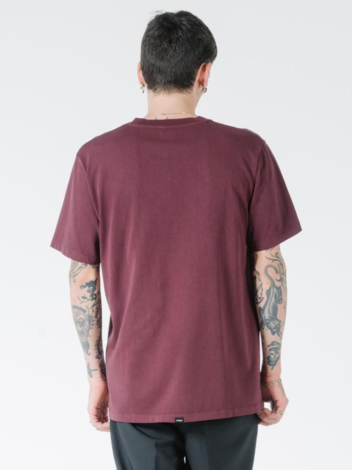 Hidden Paradise Merch Fit Tee - Blood Red sold by Thrills product image thumbnail 2