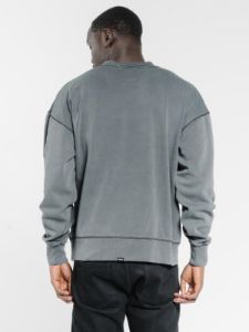Tonal Thrills Company Embro Slouch Fit Crew - Merch Black sold by Thrills