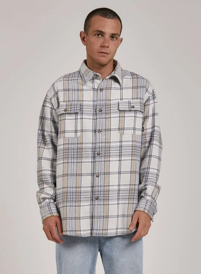 Coat Of Thrills Twill Flannel Shirt - Stargazer sold by Thrills