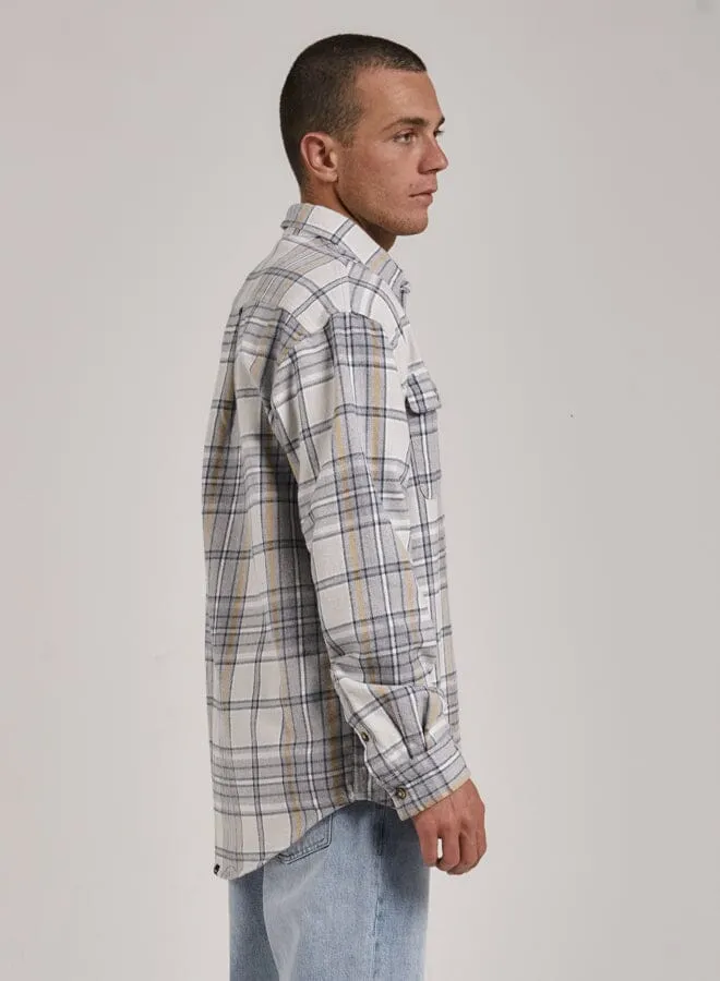 Coat Of Thrills Twill Flannel Shirt - Stargazer sold by Thrills product image thumbnail 4