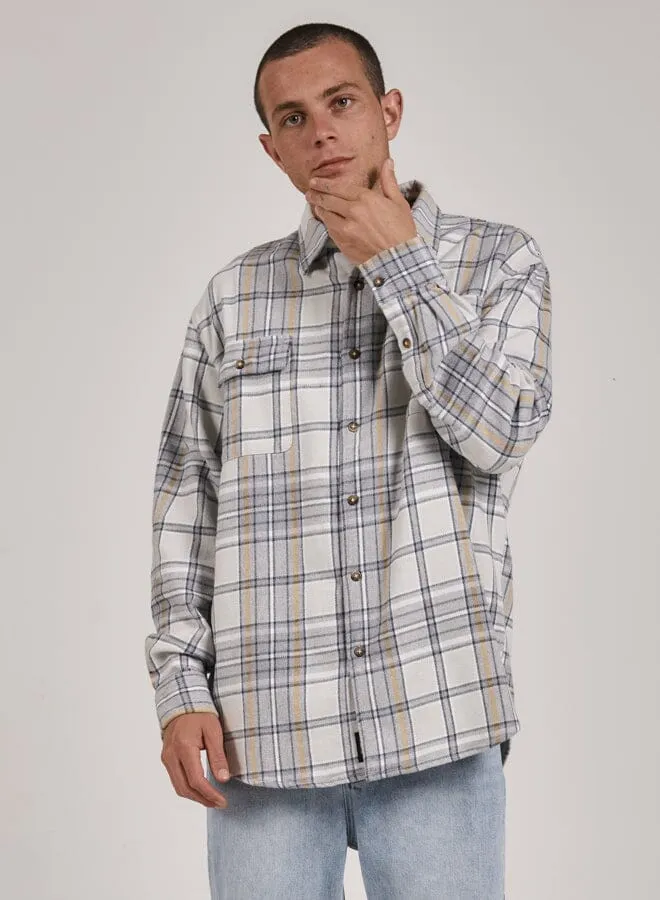 Coat Of Thrills Twill Flannel Shirt - Stargazer sold by Thrills product image thumbnail 5