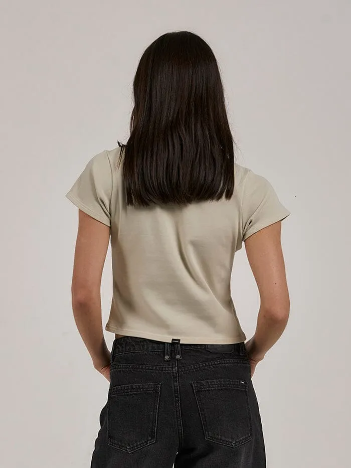 Minimal Thrills Mini Tee - Oatmeal sold by Thrills product image thumbnail 2