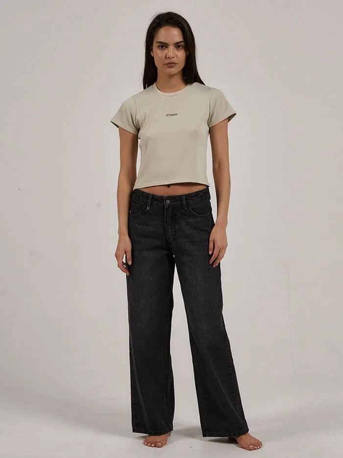 Minimal Thrills Mini Tee - Oatmeal sold by Thrills product image thumbnail 4