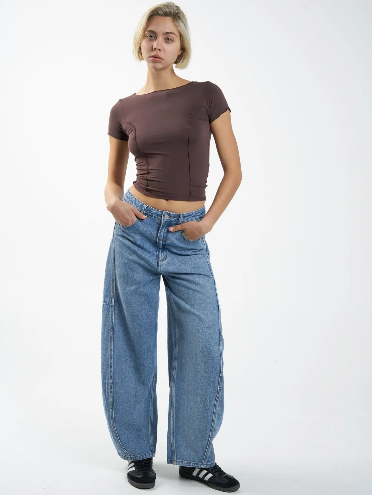 Zoe Top - Chocolate Plum sold by Thrills product image thumbnail 5