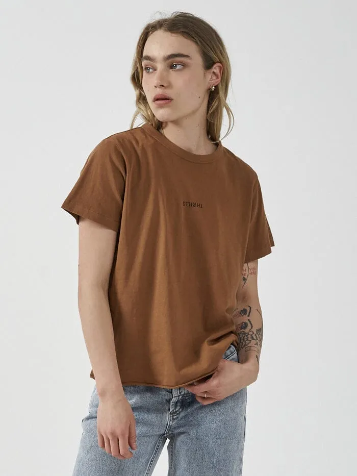 Minimal Thrills Relaxed Tee - Bronze sold by Thrills