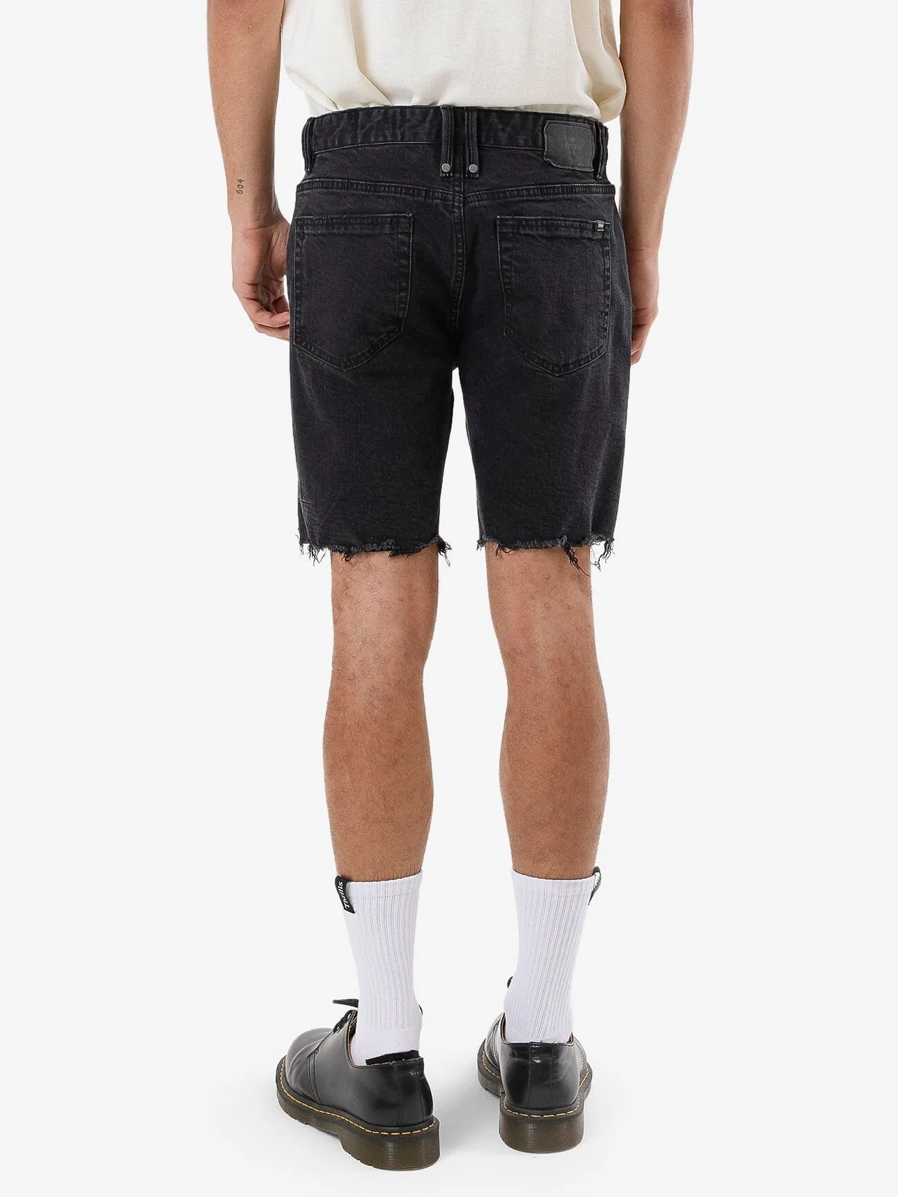 Bones Denim Short - Aged Black sold by Thrills product image thumbnail 2