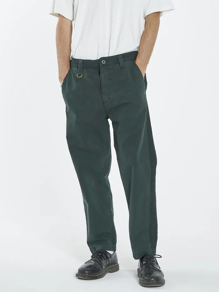 Century Military Pant - Oil Green sold by Thrills