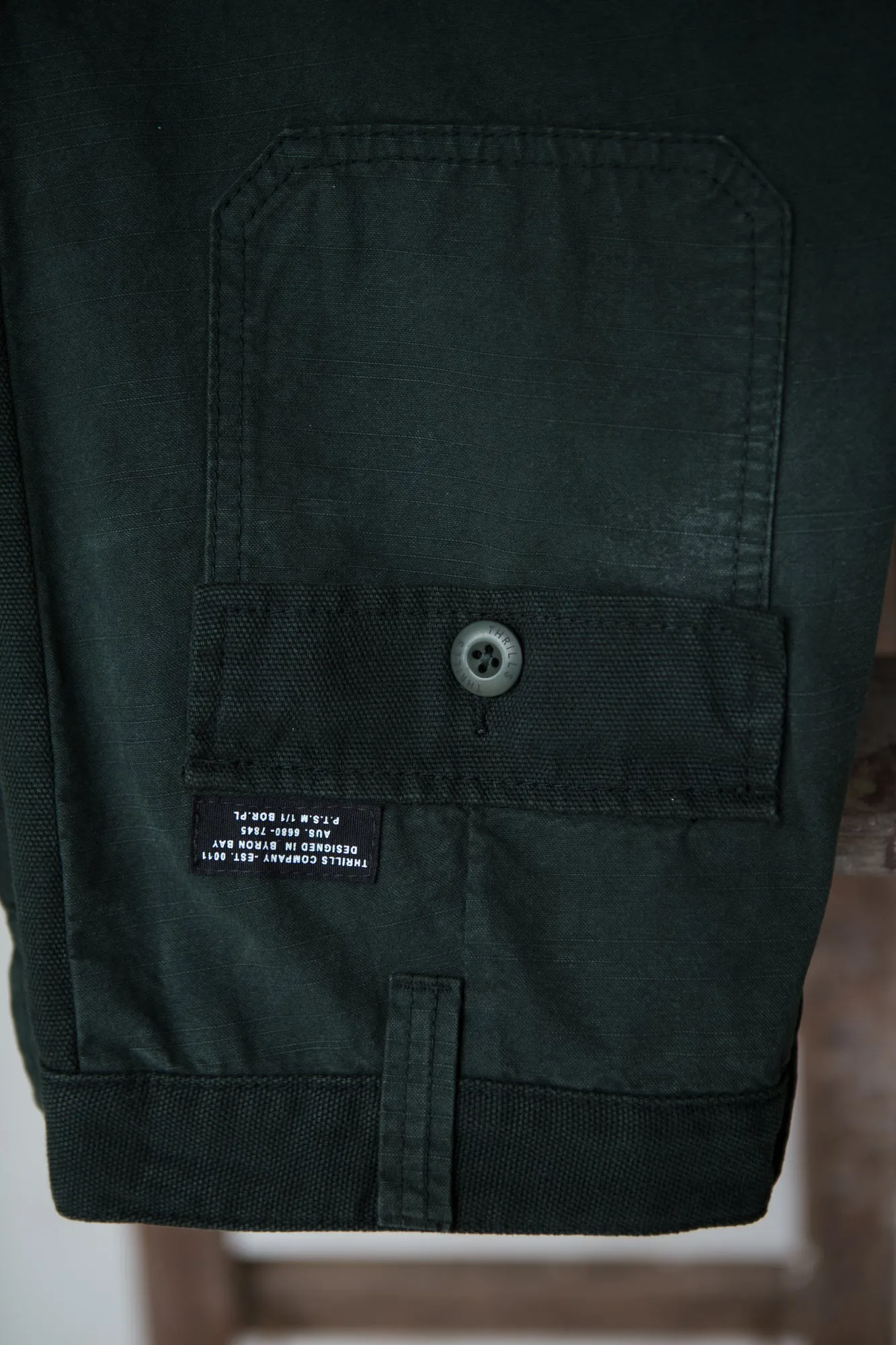 Century Military Pant - Oil Green sold by Thrills product image thumbnail 4