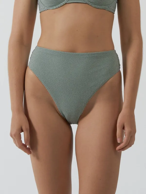 Levitation 90's High Cut Bikini Bottom - Pistachio sold by Thrills