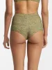 Feedback Gathered Bikini Top - Antique Moss sold by Thrills
