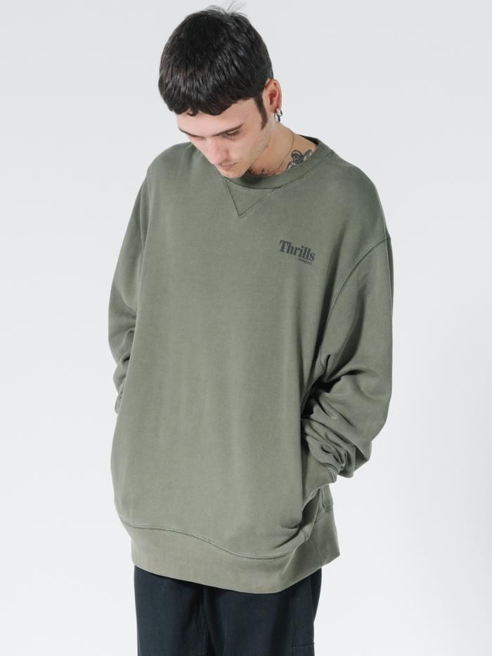 OPS Oversized Crew - Military sold by Thrills product image thumbnail 3