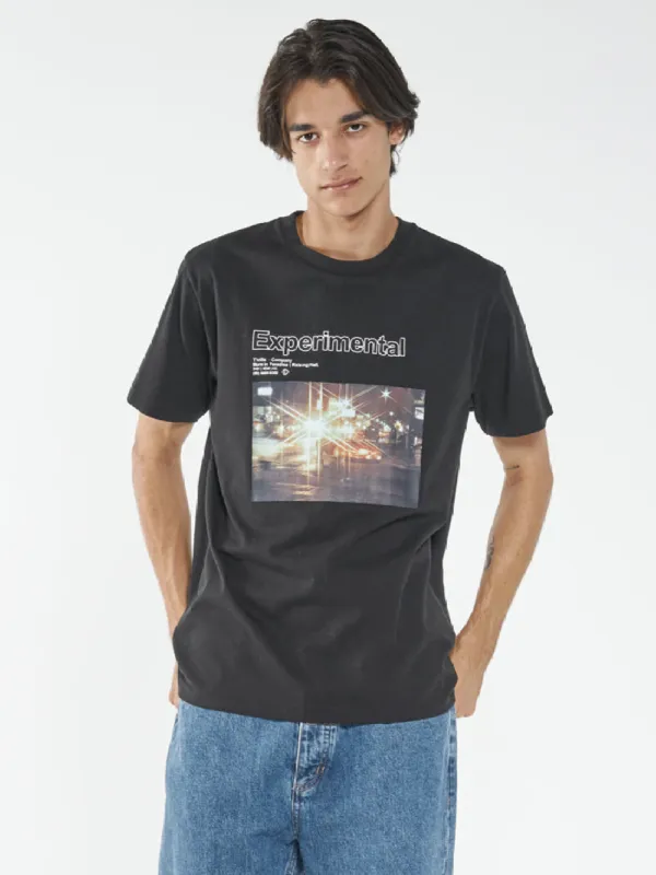 Experimental Merch Fit Tee - Black sold by Thrills