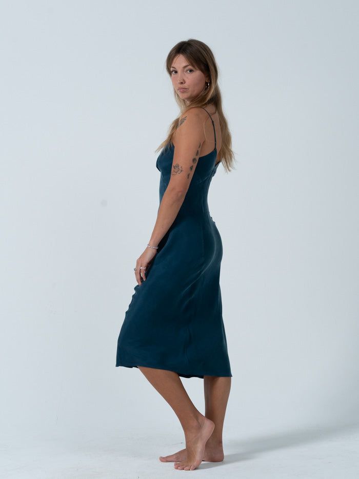 Chelsea Slip Dress - Ink sold by Thrills product image thumbnail 4